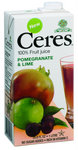 Pomegranate & Lime 100% Pure Fruit Juice