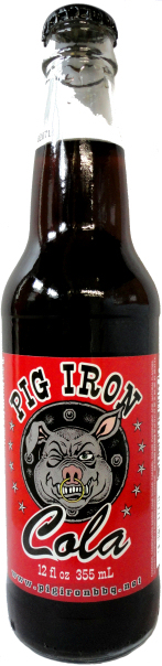 Pig Iron Cola with Pure Cane Sugar Soda